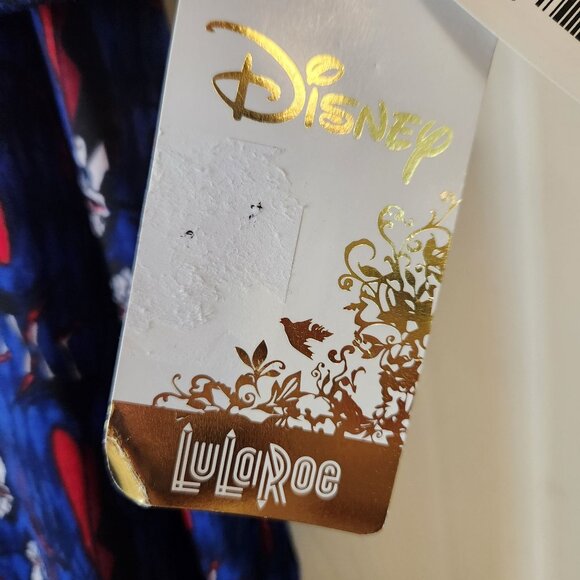 Lularoe Disney Villains Cruella de Vil 101 Dalmatians IRMA Top Size Medium NWT - Picture 5 of 10